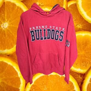 Stadium Athletics Fresno Bulldogs Hoodie‎ Sweatshirt Size Large